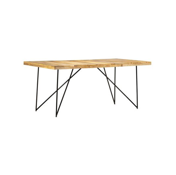 Kukri 2 -Dining Table- Wood With Metal 180 x 90 x 76