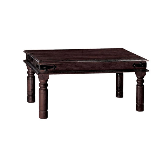 Dark Indian - Low Wooden Table 110 x 70 x40