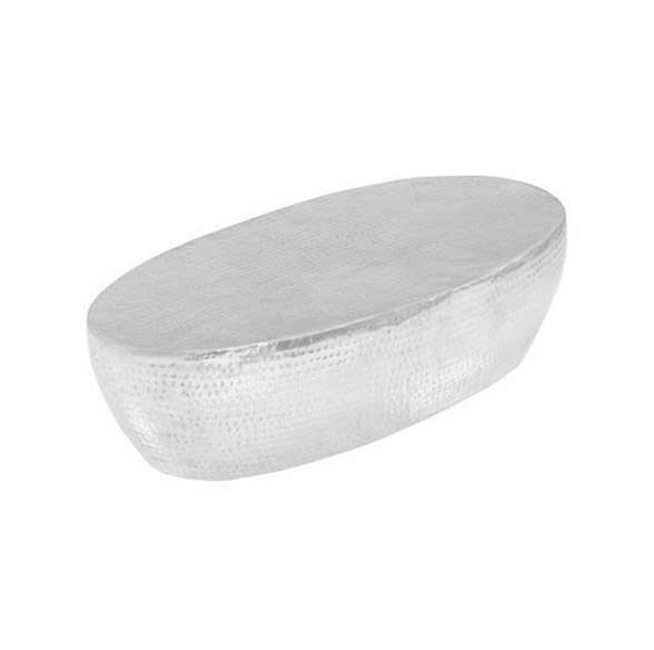 Aluminium Long- Table Silver 100 x 50 x 28